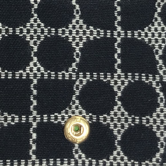 Kate Spade Small Black White Geometric Pattern Wallet NWOT - Picture 7 of 12